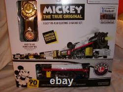 Lionel 1823050 Mickey Celebration 90 Ans Train Set O 027 LC Nouveau Bluetooth