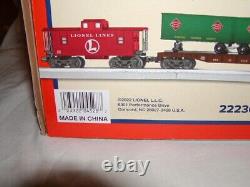 Lionel 2223060 Lionel Lines Ensemble de trains de marchandises mixtes O-27 LC MIB Nouveau Bt 2022 Seal
