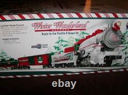 Lionel 2323100 Ensemble de Train à Vapeur Hiver Merveilleux 5.0 O-27 LC MIB Neuf 2023 Scellé