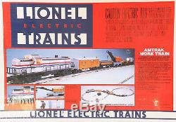 Lionel 6-11723 Set De Démarrage Prêt À Fonctionner Amtrak Work Train 1991 C10