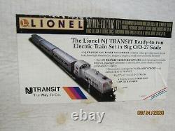 Lionel 6-11828 New Jersey Transit Passagers Prêt-à-run Starter Set 1996 Nouveau