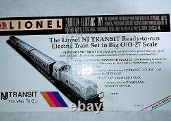 Lionel 6-11828 New Jersey Transit Prêt À Courir Train Set, Nw2 O-gauge