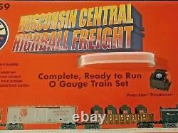 Lionel 6-30059 Wisconsin Central Highball Freight Train Set Nib Prêt À Courir Set