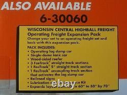 Lionel 6-30059 Wisconsin Central Highball Freight Train Set Nib Prêt À Courir Set