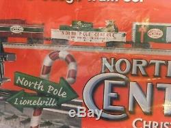 Lionel 6-30068 Coffret De Train De Noël Central Pole Nord Prêt À Partir