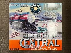 + Lionel 6-30068 O Gauge Pôle Nord Central Noël Prêt À Courir Train Set St