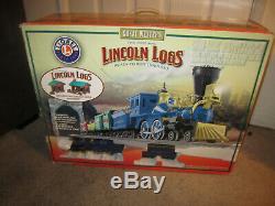 Lionel 6-30106 Great Western Lincoln Logs Prêt À Courir L'ensemble De Train De Jauge En O