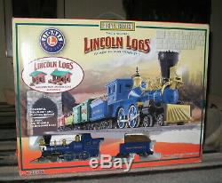 Lionel 6-30106 Great Western Lincoln Logs Prêt À L'emploi O Gauge Train
