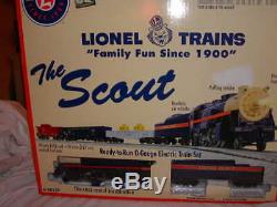 Lionel 6-30127 Le Scout Train Mib O 027 Nouveau Prêt À 2012 Run Smoke Whistle