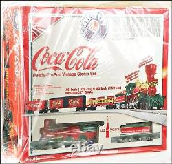 Lionel 6-30166 Coca Cola 125e Anniv. Set Prêt À Rouler Avec Fastrack 2011-12 Scellé