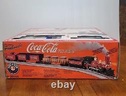 Lionel 6-30166 Coca-cola 125e Anniversaire Vintage Set De Vapeur Prêt À Rouler Ln