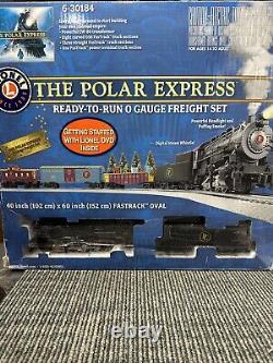 Lionel 6-30184 Le Polar Express 0-8-0 Ensemble de train à vapeur prêt à l'emploi NEUF