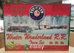 Lionel 6-31901 O27 Gauge Winter Wonderland Ready To Run Train Marque Nouveau