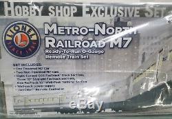 Lionel 6-82188 Metro-north Railroad M7 Set De Train De Jauge En O Prêt À Fonctionner Plume