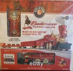 Lionel 6-84754 Ab Budweiser Clydesdales Train Set Beer Lionchief Télécommande