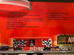 Lionel 7-11004 Train De Nascar Prêt À Fonctionner Ensemble Vaste 40x60 Ovale Fastrack