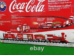Lionel 7-11488 Batterie Coca Cola G-gauge Powered Ready To Run Train Set Nib