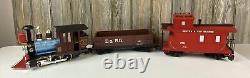 Lionel 8-81000 Gold Rush Special G-SCALE Ready-To-Run Set 1987 Tested Tracks <br/>Le spécial Gold Rush Lionel 8-81000 G-SCALE Ready-To-Run Set 1987 avec pistes testées