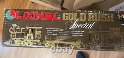 Lionel 8-81000 Gold Rush Special G-scale Set Prêt À Rouler 1987 Testé