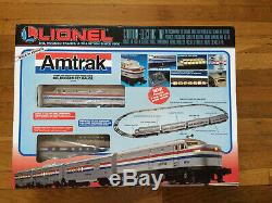 Lionel Amtrak Complet Train Prêt À Exécuter L'installation 6-11748 Nouvelle Nib