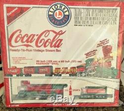 Lionel Coca-cola Ready To Run Set Vintage Steam Train # 6-30166 Ed Limited (m15)