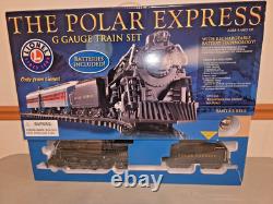 Lionel G Guage Polar Express Ensemble de Train Prêt à Fonctionner 7-11022 Fonctionnant sur Piles
