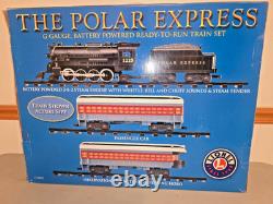 Lionel G Guage Polar Express Ensemble de Train Prêt à Fonctionner 7-11022 Fonctionnant sur Piles
