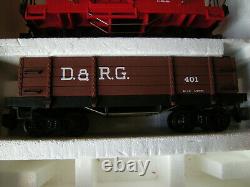 Lionel Gold Rush Special Electric Large G Scale Train Set G Gauge Prêt À Fonctionner