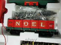 Lionel Holiday Special Train Set G-scale 8-81029 Complete Ready To Run Beauté