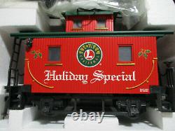 Lionel Holiday Special Train Set G-scale 8-81029 Complete Ready To Run Beauté