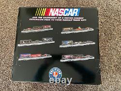 Lionel Nascar Prêt À Courir O Gauge Train Set Sons 7-11004