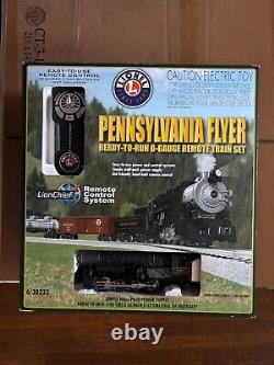 Lionel Pennsylvania Flyer O Gauge Ensemble de Train Complet Télécommande Prêt à Rouler