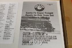 Lionel Prêt À Faire Fonctionner Le Train De Fret Santa-Fe Berkshire 6-31933 Sans Transformateur