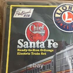 Lionel Santa Fe Le Chef Prêt À Courir Train Set 6-30178 Nouveau Dans La Boîte R2