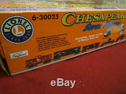 Lionel Train # 6-30025 Chesapeake Super Fret Set Ready To Run Nouveau