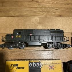 Lionel Train PENNSYLVANIA LIONCHIEF KEYSTONE DELUXE GP38 SET DE FRET Exclusif