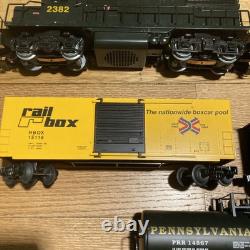 Lionel Train PENNSYLVANIA LIONCHIEF KEYSTONE DELUXE GP38 SET DE FRET Exclusif