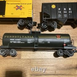 Lionel Train PENNSYLVANIA LIONCHIEF KEYSTONE DELUXE GP38 SET DE FRET Exclusif