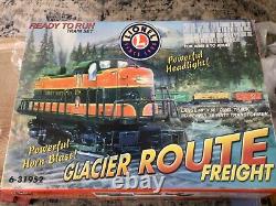 Lionel prêt à faire fonctionner le train de marchandises Great Northern, neuf dans sa boîte #6-31952