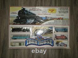 Locomotive à vapeur Iron Horse HO Vintage Bachmann - Prête à rouler - Ensemble de train NEUF