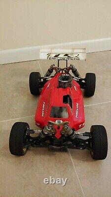 Losi 8ight 4.0 Buggy Ready To Run Avec Ensemble De Pneus De Rechange, Outils, Chargeur Lipo