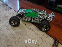 Losi Xxx-t Matt Francis Graphite Xxx-t Rc Truck Prêt À Exécuter L'installation Sans Balais Jusqu'à