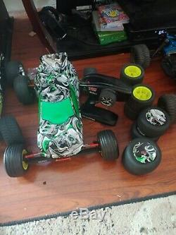 Losi Xxx-t Matt Francis Graphite Xxx-t Rc Truck Prêt À Exécuter L'installation Sans Balais Jusqu'à