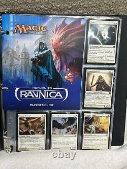 MTG Retour à Ravnica (RTR) Set Complet avec Jetons NM LP dans un Classeur
