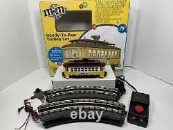 MTH RailKing 30-4191 ensemble de chariots bump-n-go M&M prêt à rouler EX