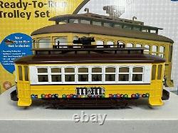 MTH RailKing 30-4191 ensemble de chariots bump-n-go M&M prêt à rouler EX