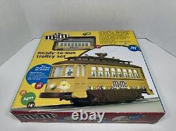 MTH RailKing 30-4191 ensemble de chariots bump-n-go M&M prêt à rouler EX