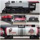 Mth Railking Ohio State Buckeyes 2-8-0 Ensemble De Train à Vapeur Rtr Ps2 Fumée Z-1000 Rare