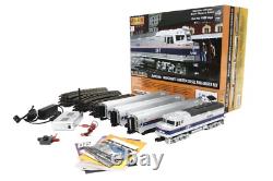MTH Rail King Amtrak O Gauge Ensemble de Train Passager Prêt à Rouler