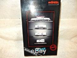 Marklin Mini-club Z Échelle # 8114 Rare 125th Anniv. La Croix-rouge Prête À Lancer Set-wow